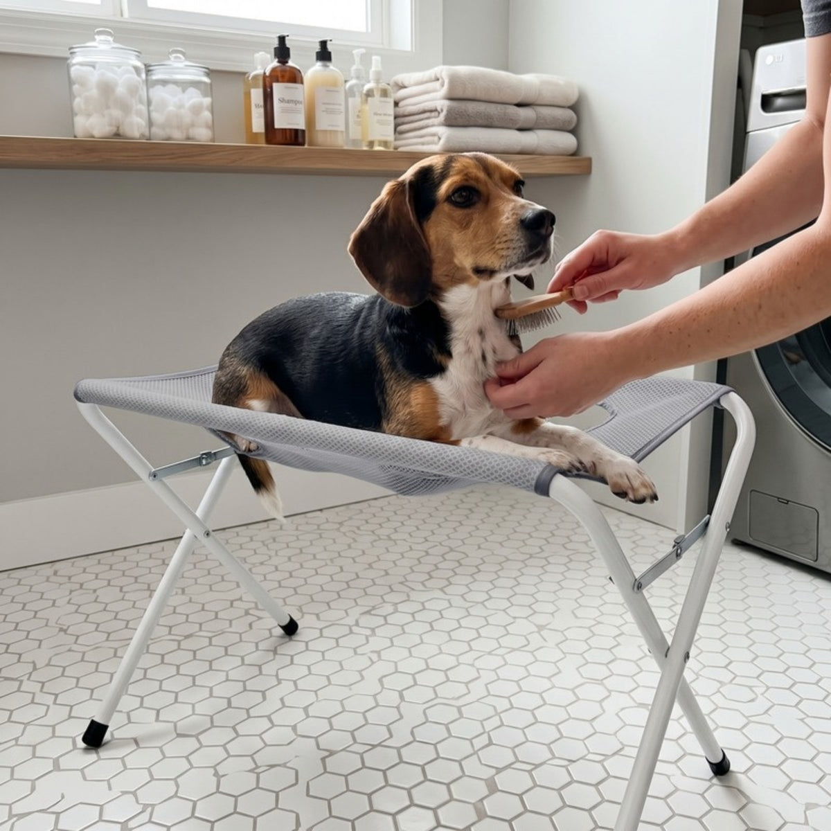 Woofidoo Pet Grooming Hammock Stand