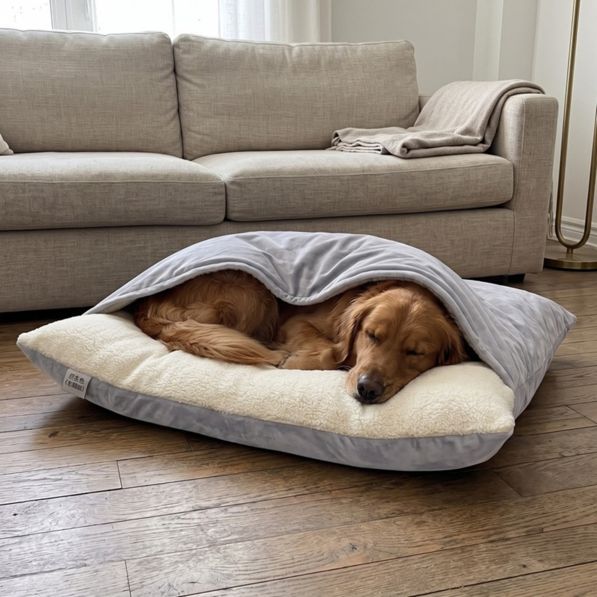 Woofidoo Pocket Burrow Dog Bed