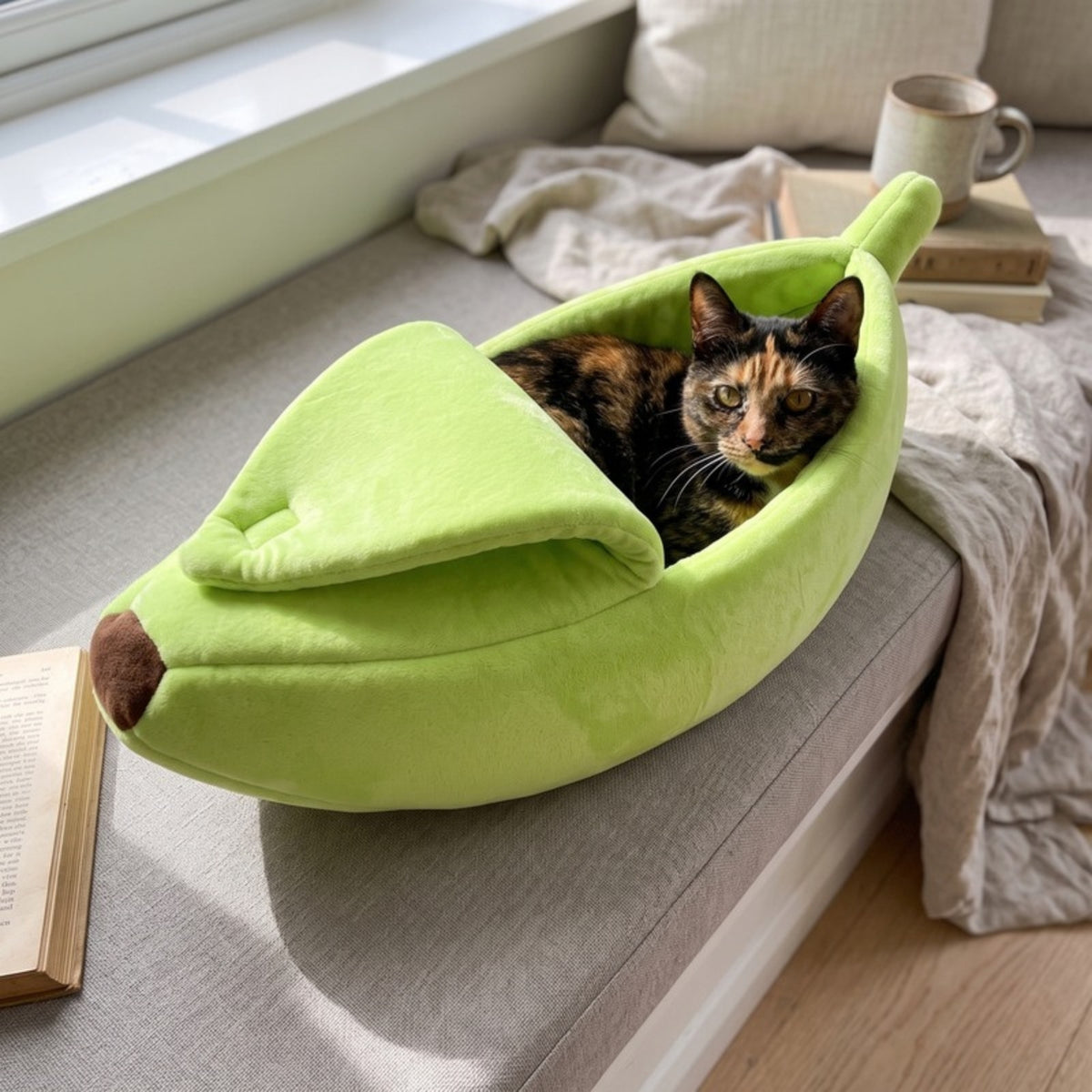 Woofidoo Banana Cat Bed