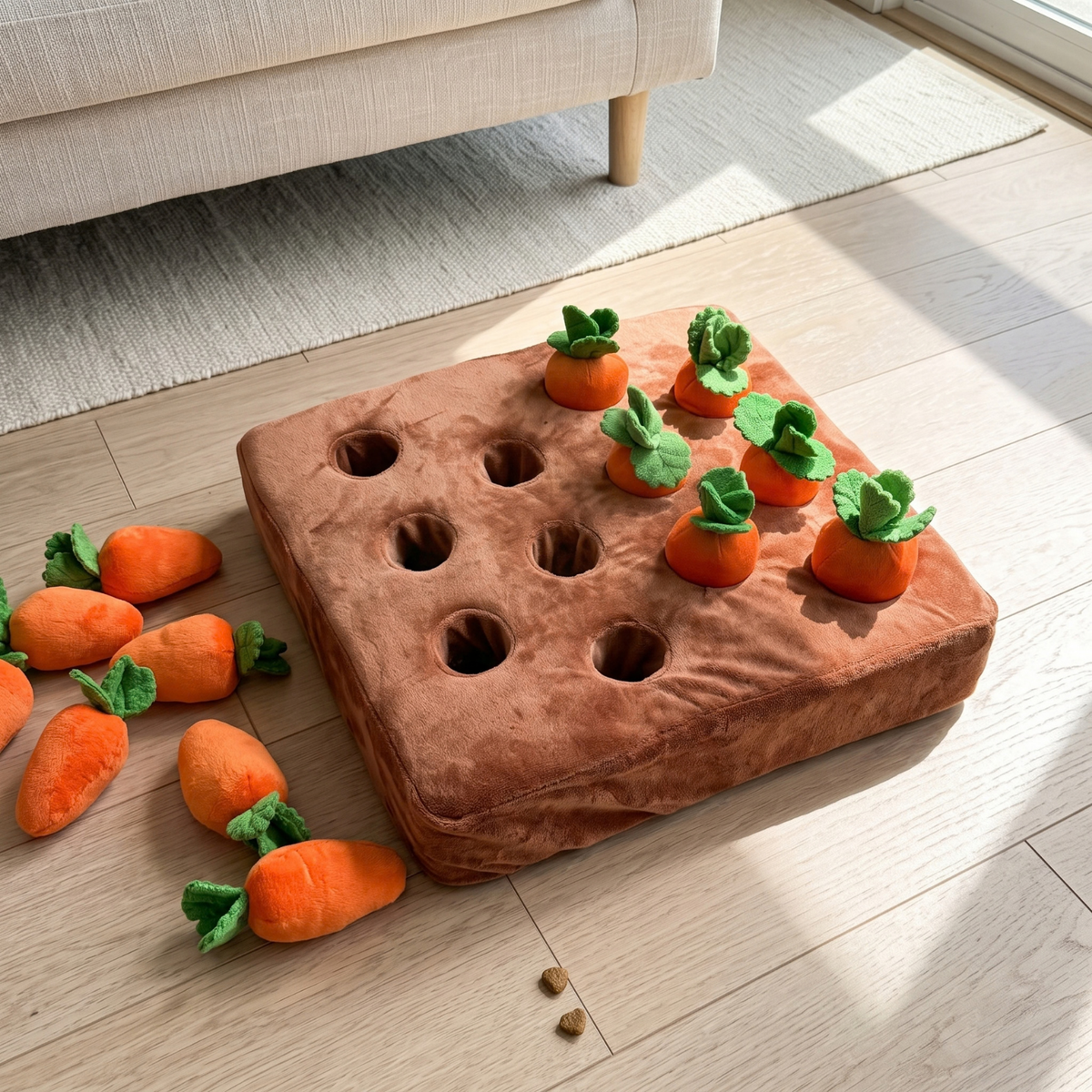 Woofidoo Carrot Farm Snuffle Mat