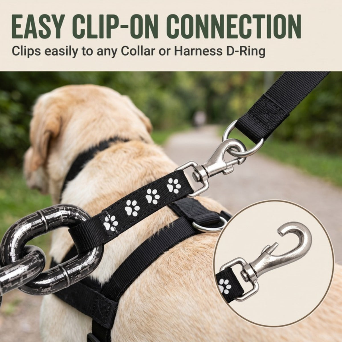 Woofidoo Chain Style Dog Leash