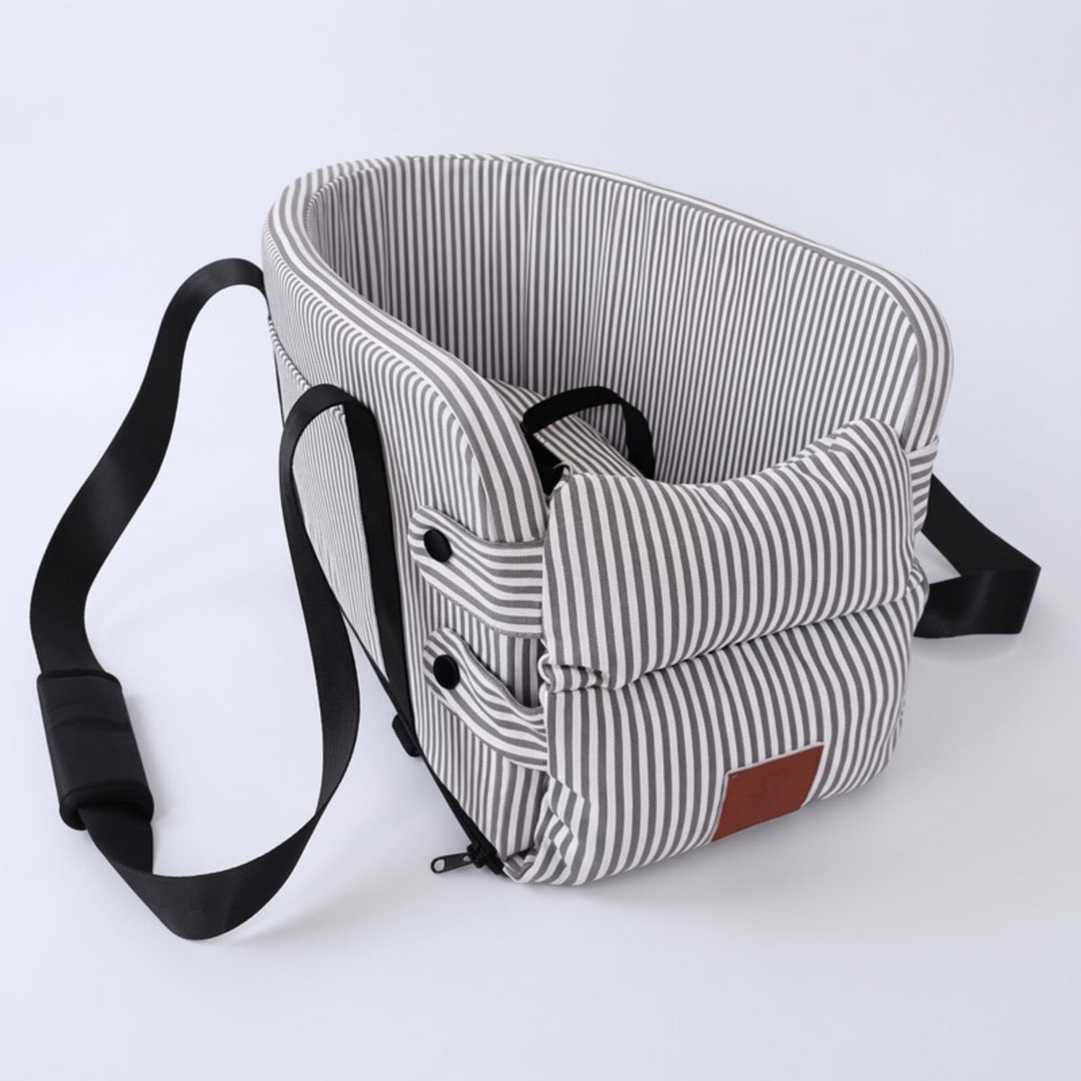 Woofidoo Striped Console Pet Car Seat