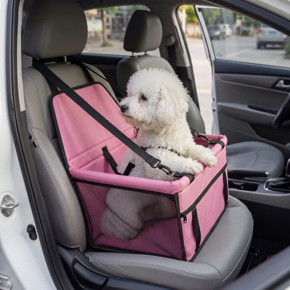 Woofidoo Foldable Mesh Dog Car Seat