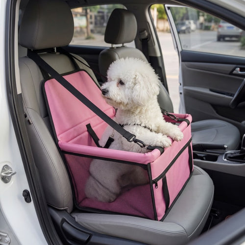 Woofidoo Foldable Mesh Dog Car Seat
