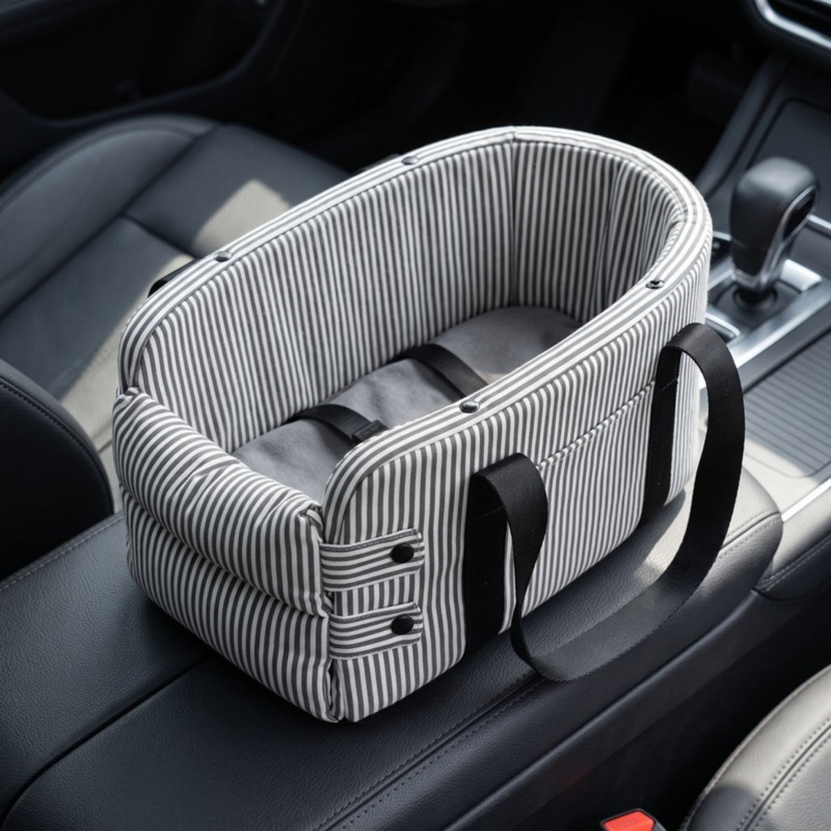 Woofidoo Striped Console Pet Car Seat