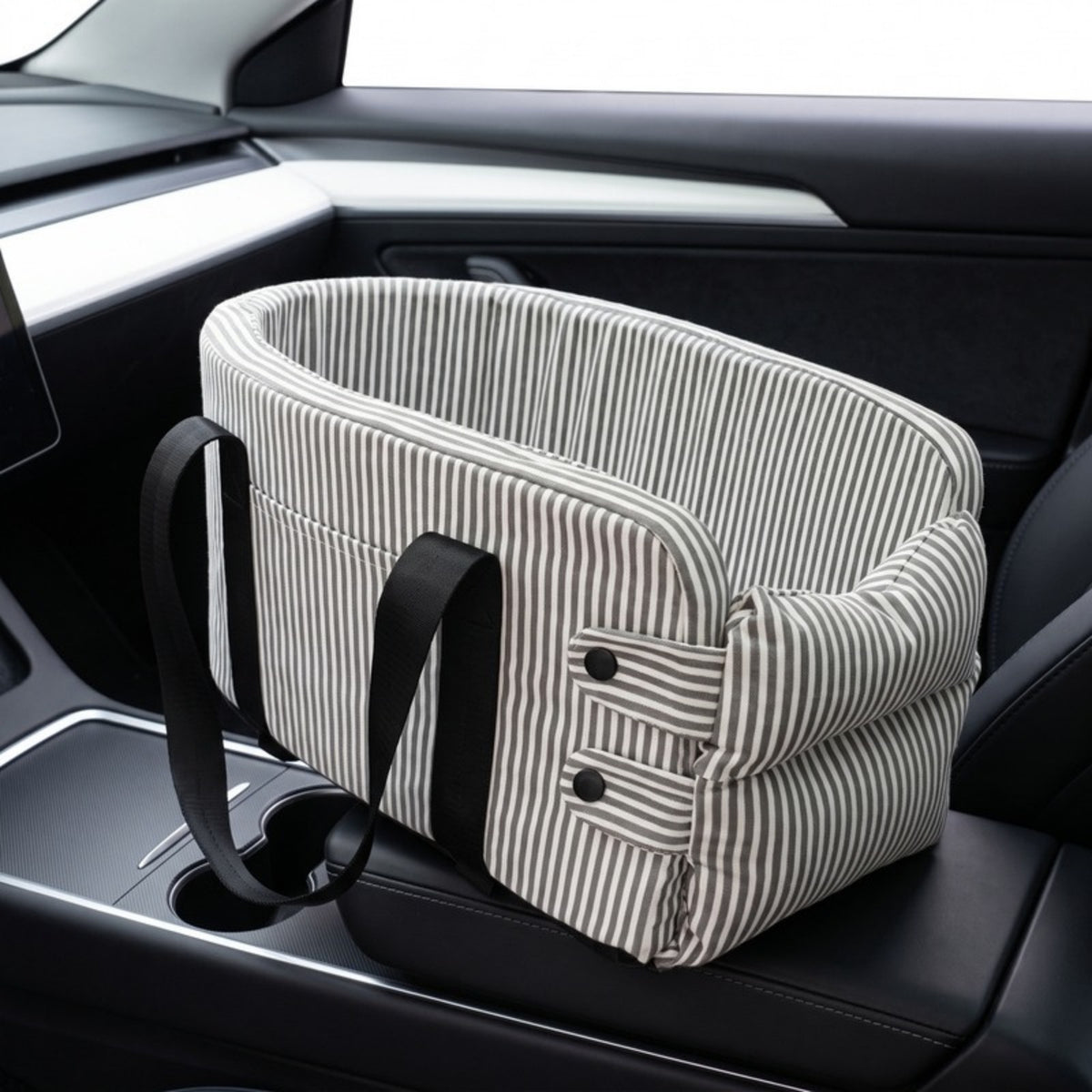 Woofidoo Striped Console Pet Car Seat