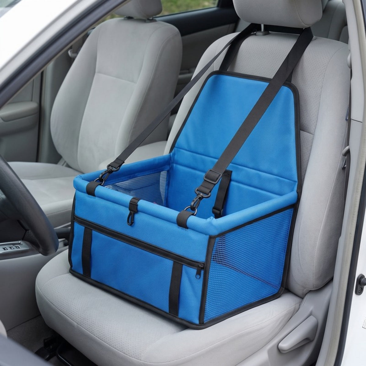 Woofidoo Foldable Mesh Dog Car Seat