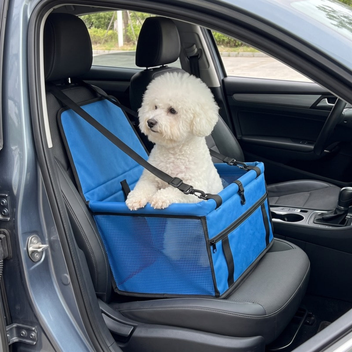 Woofidoo Foldable Mesh Dog Car Seat