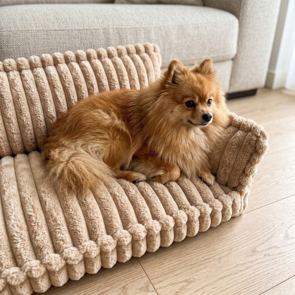 Woofidoo Corduroy Dog Sofa Bed