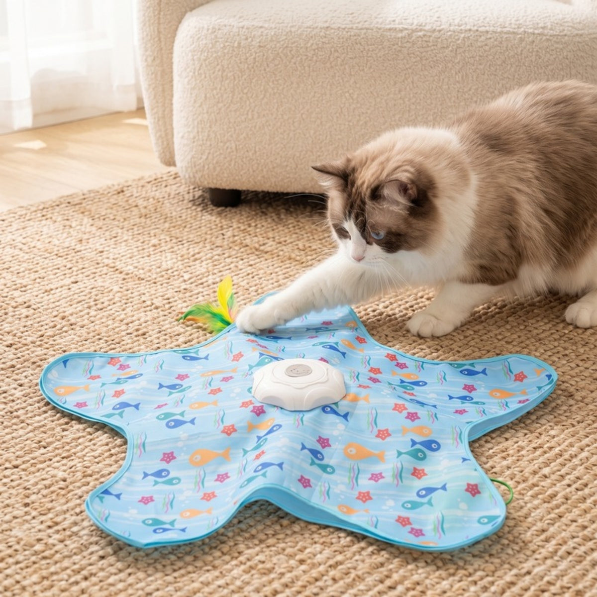 Woofidoo Automatic Hide and Seek Cat Toy