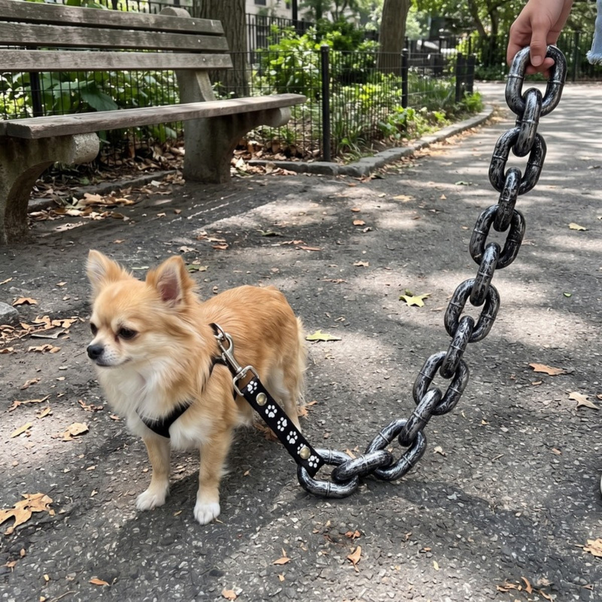 Woofidoo Chain Style Dog Leash