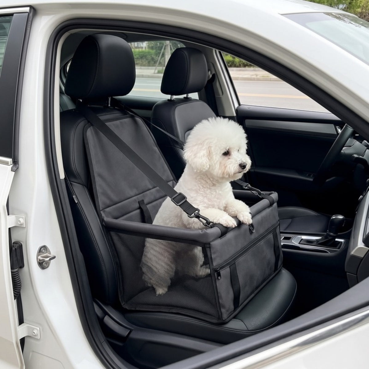 Woofidoo Foldable Mesh Dog Car Seat