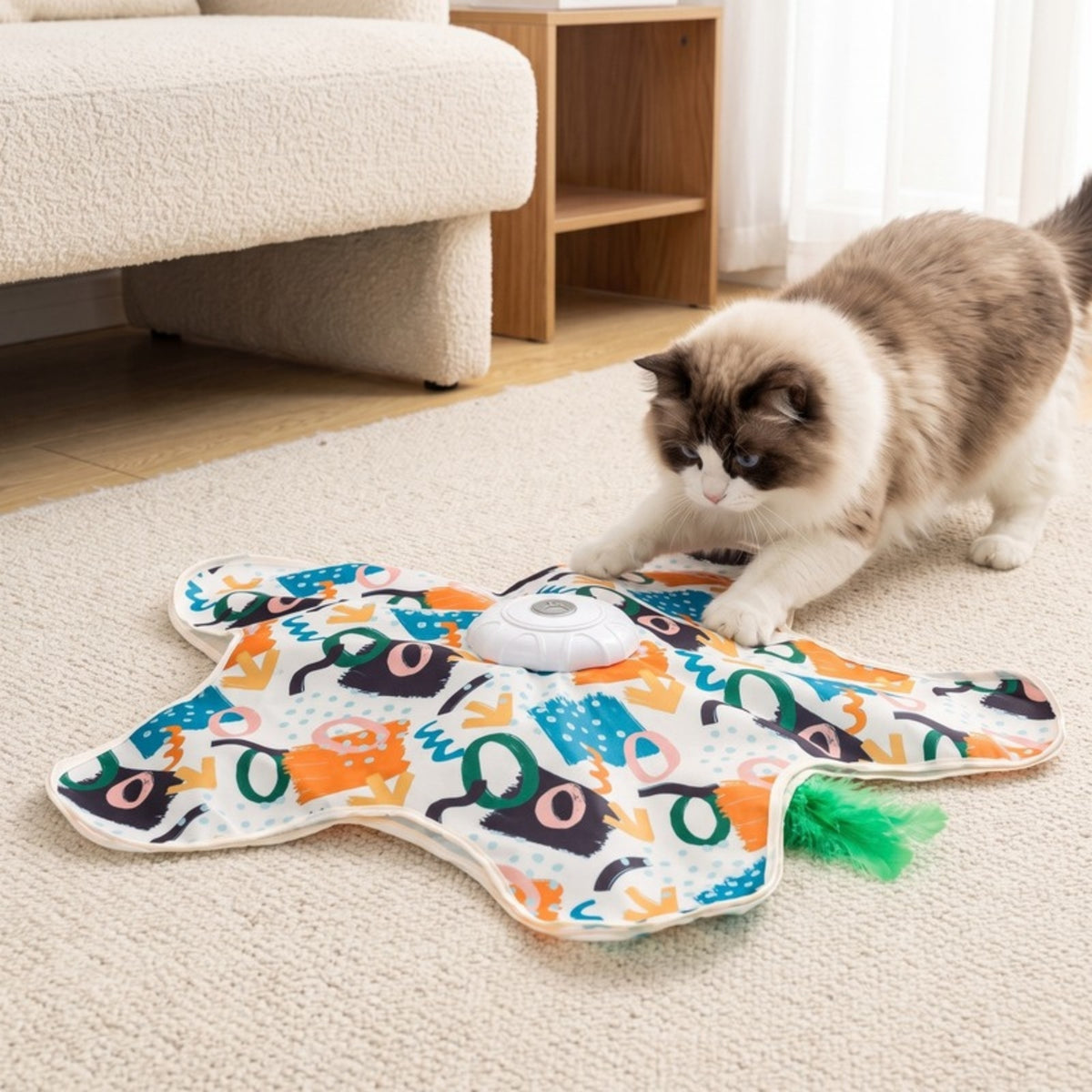 Woofidoo Automatic Hide and Seek Cat Toy