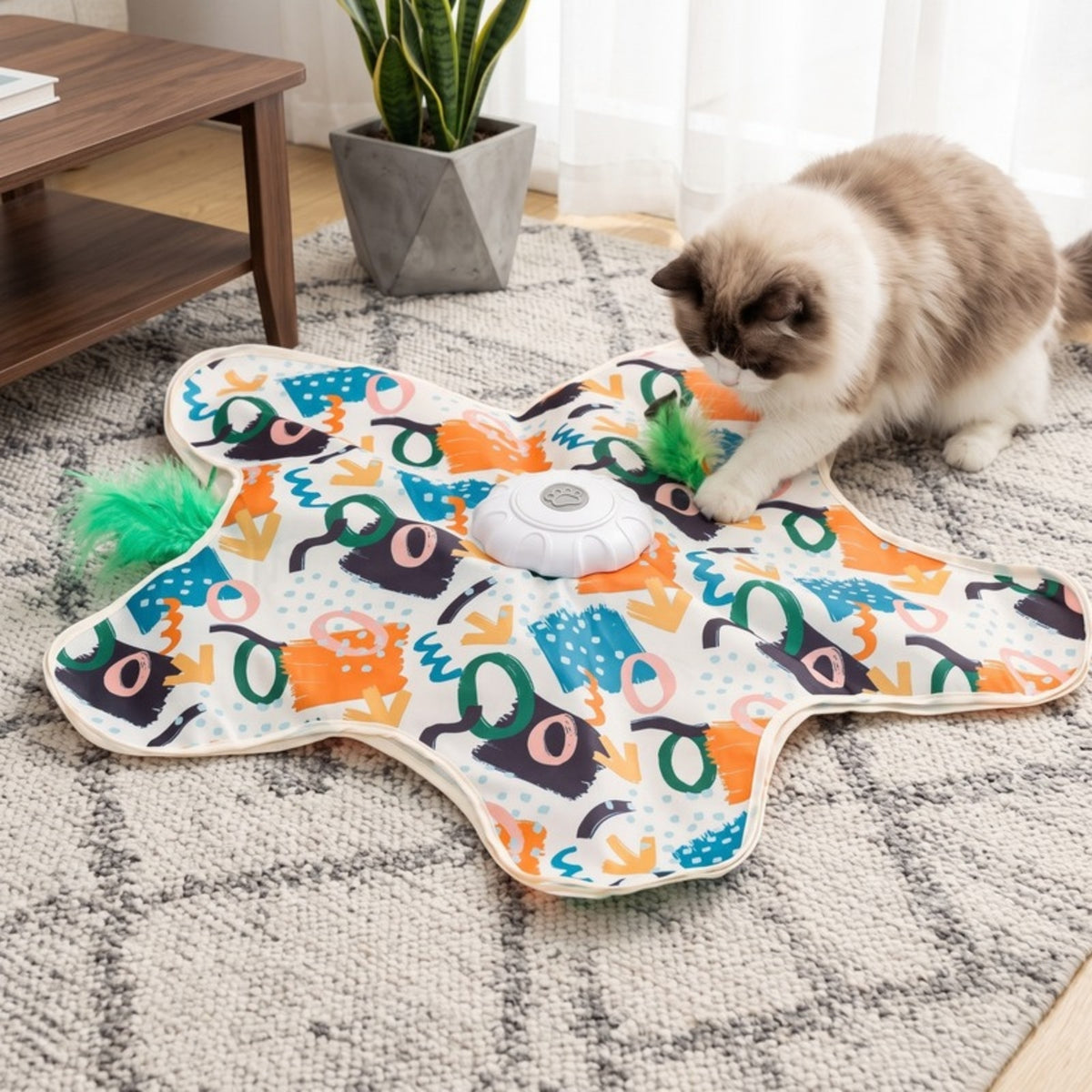Woofidoo Automatic Hide and Seek Cat Toy