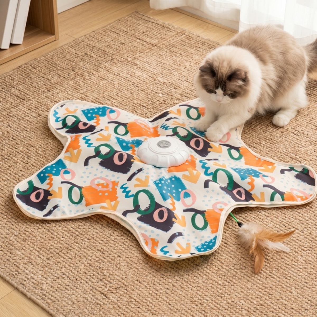 Woofidoo Automatic Hide and Seek Cat Toy