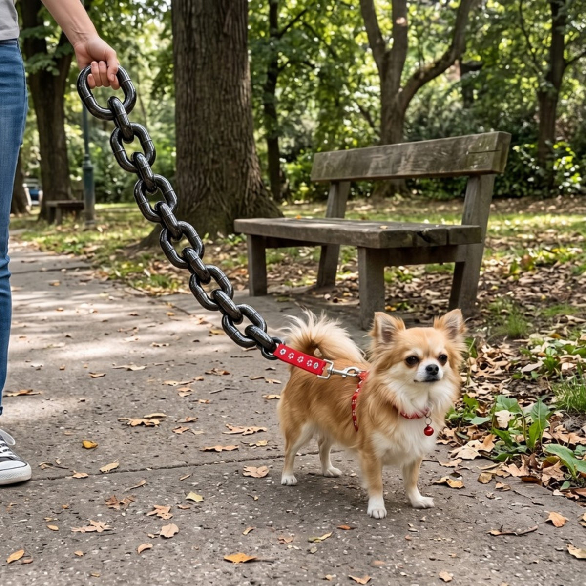 Woofidoo Chain Style Dog Leash