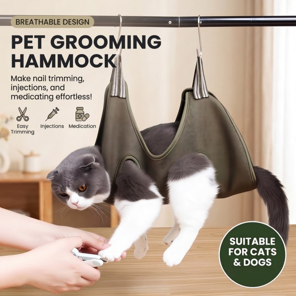 Woofidoo Pet Grooming Hammock