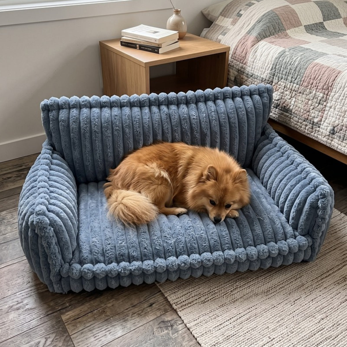 Woofidoo Corduroy Dog Sofa Bed