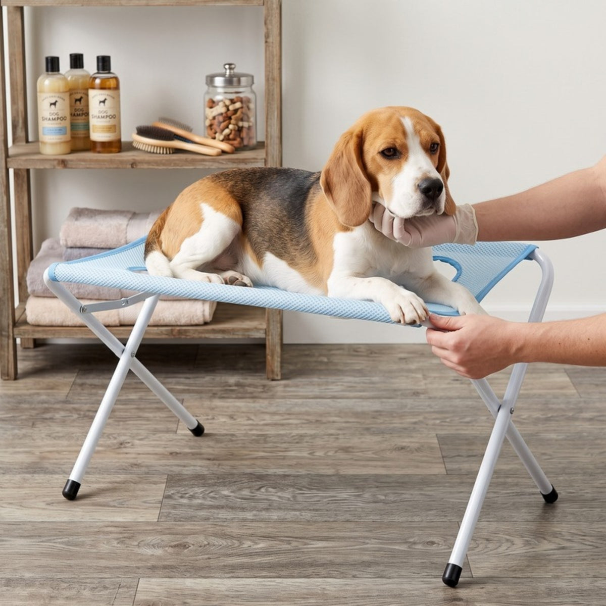 Woofidoo Pet Grooming Hammock Stand