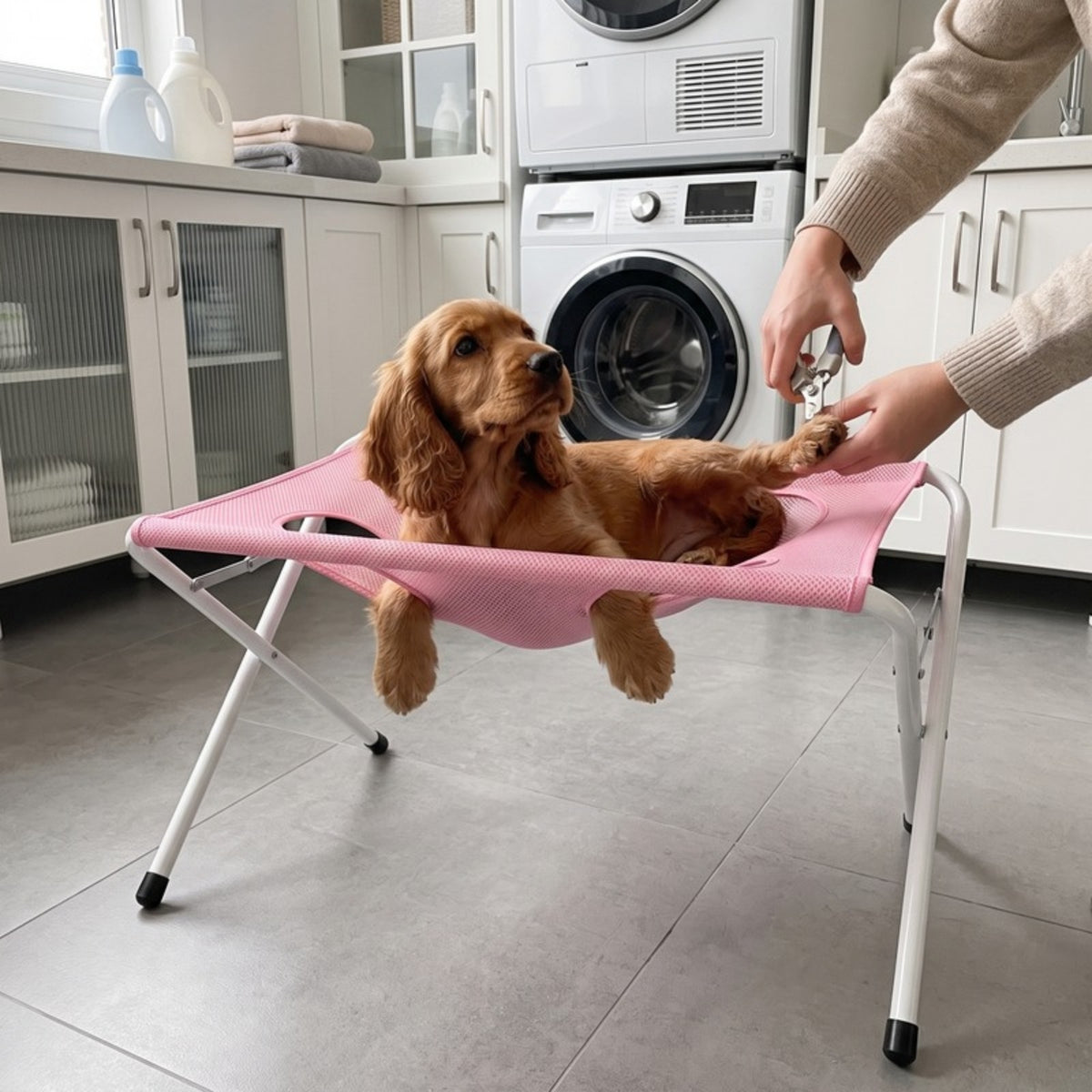 Woofidoo Pet Grooming Hammock Stand