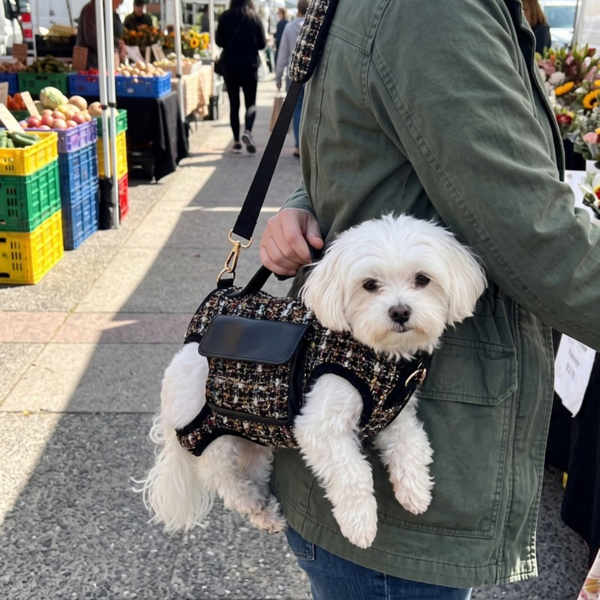 Woofidoo Small Dog Shoulder Carrier Bag
