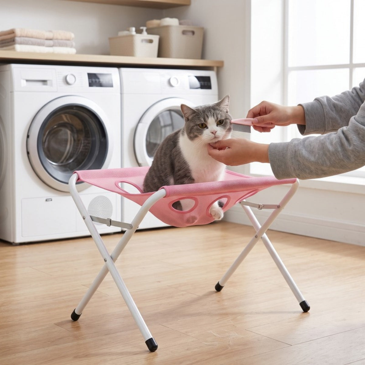Woofidoo Pet Grooming Hammock Stand