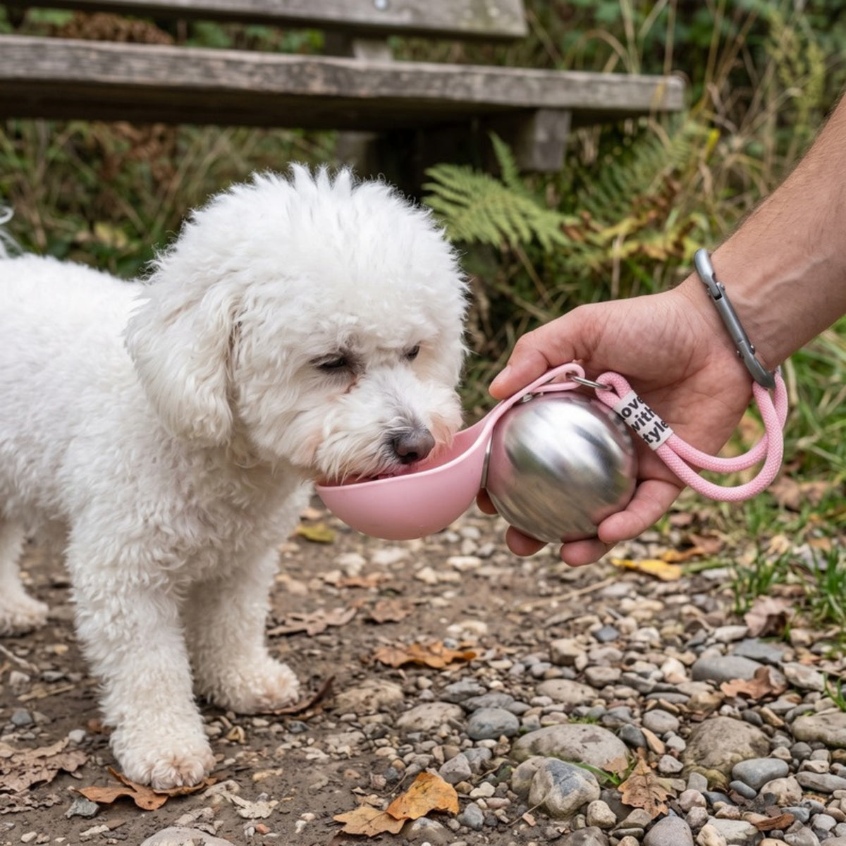 Woofidoo Stainless Steel Dog Water Bottle