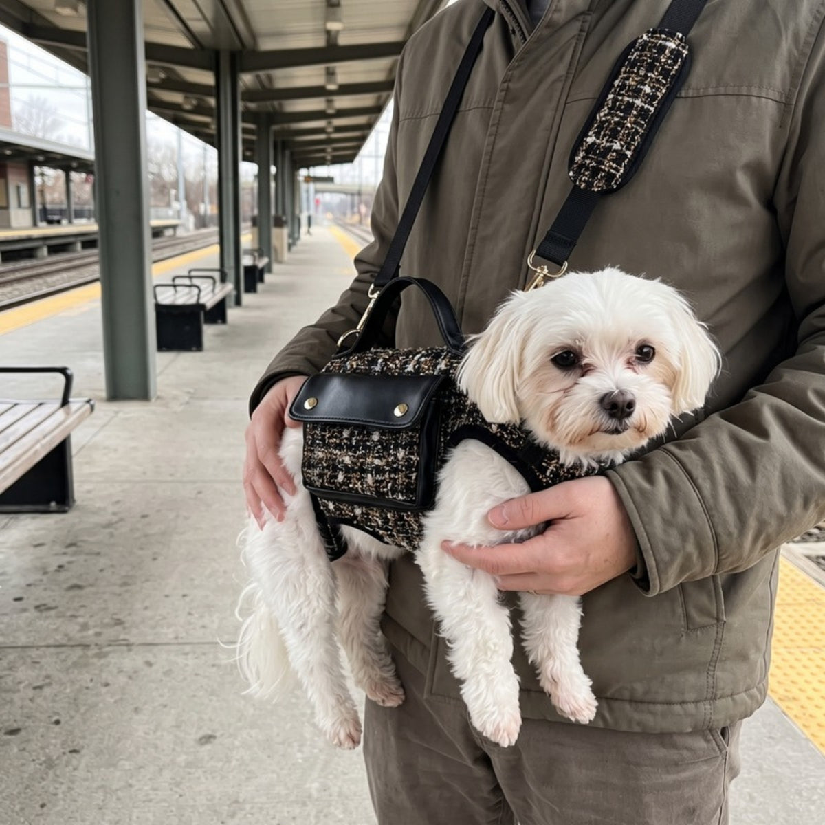 Woofidoo Small Dog Shoulder Carrier Bag