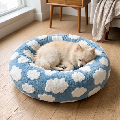 Woofidoo Cloud Donut Dog Bed