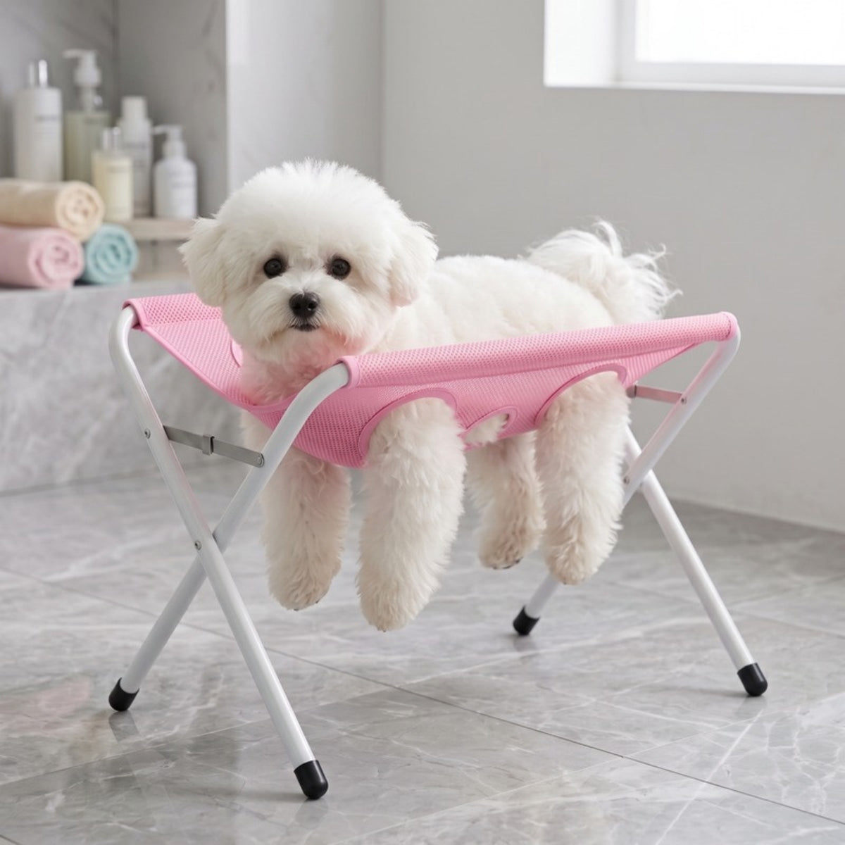 Woofidoo Pet Grooming Hammock Stand