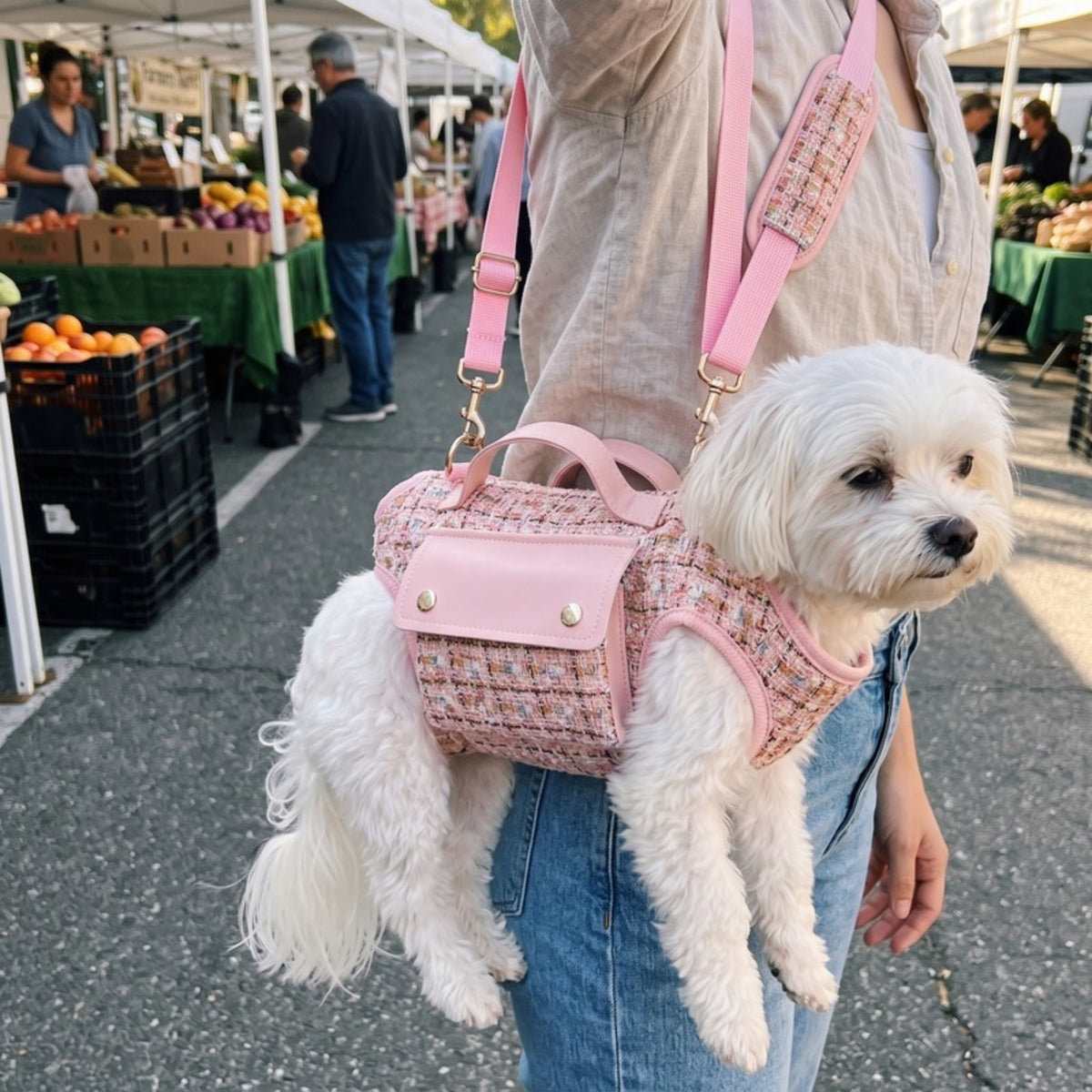 Woofidoo Small Dog Shoulder Carrier Bag