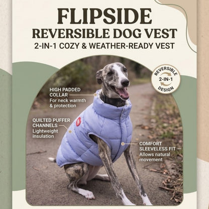 Woofidoo Flipside Reversible Dog Vest
