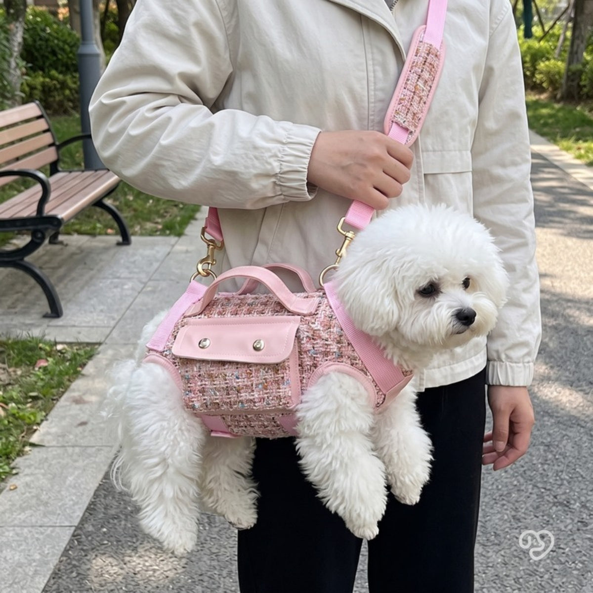 Woofidoo Small Dog Shoulder Carrier Bag
