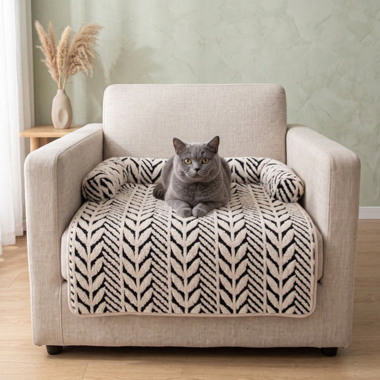 Woofidoo Plush Pet Sofa Cover Mat