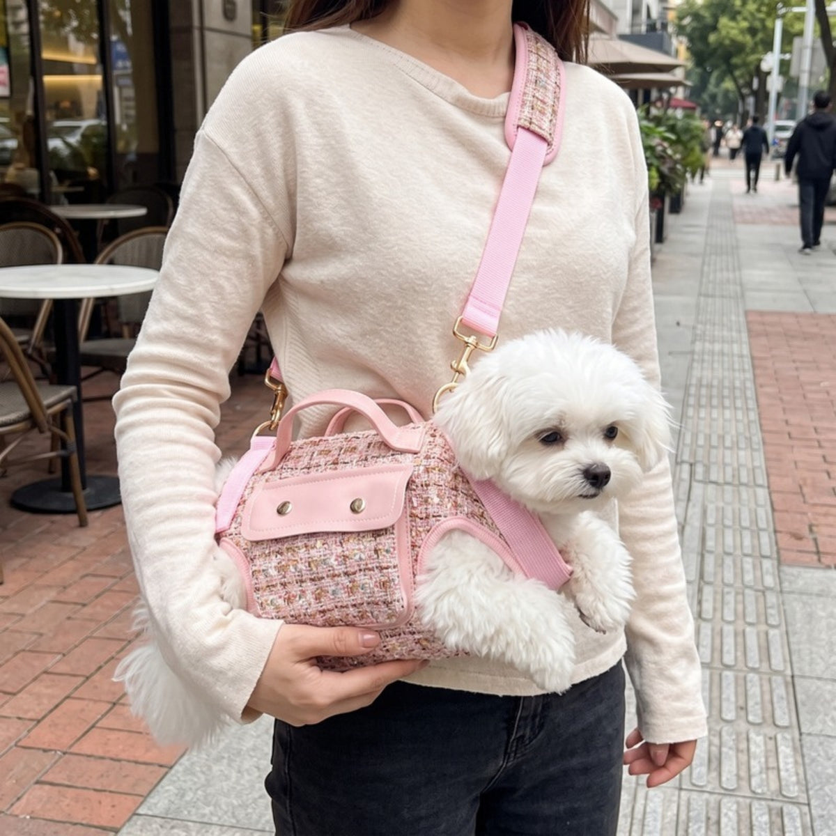 Woofidoo Small Dog Shoulder Carrier Bag