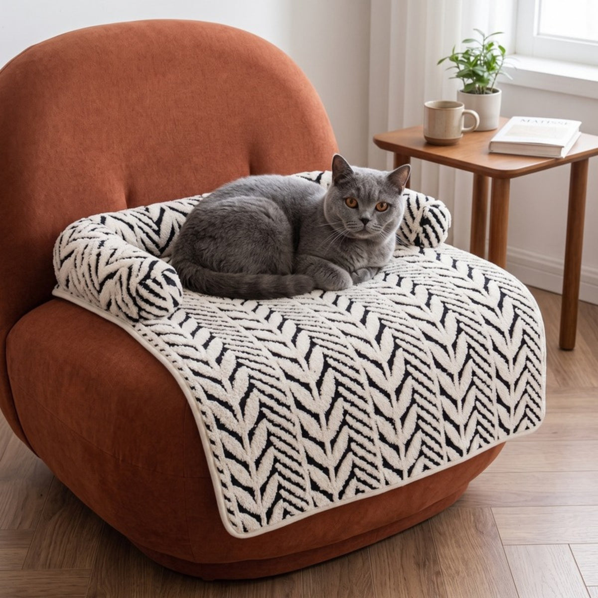 Woofidoo Plush Pet Sofa Cover Mat