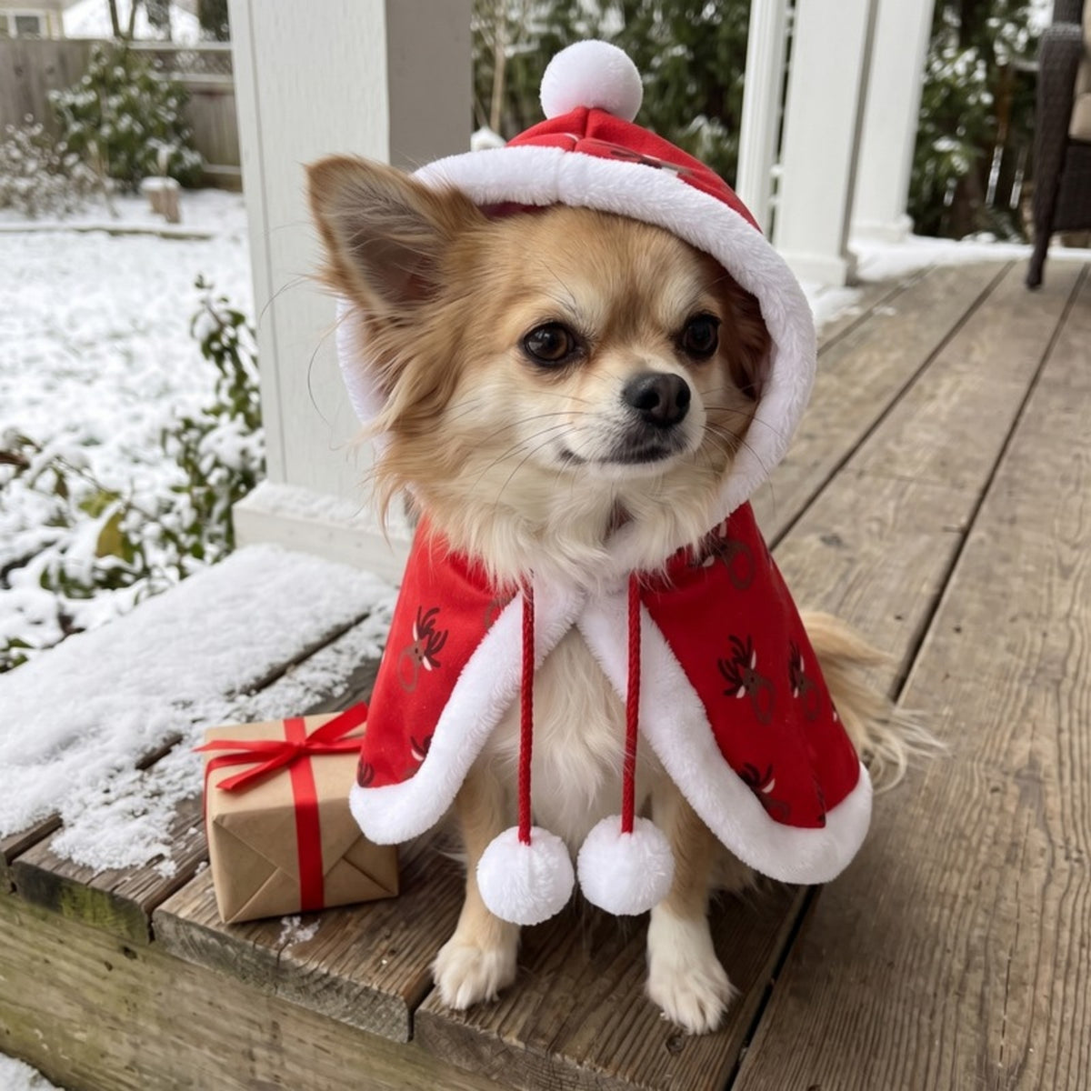 Woofidoo Christmas Pet Cape