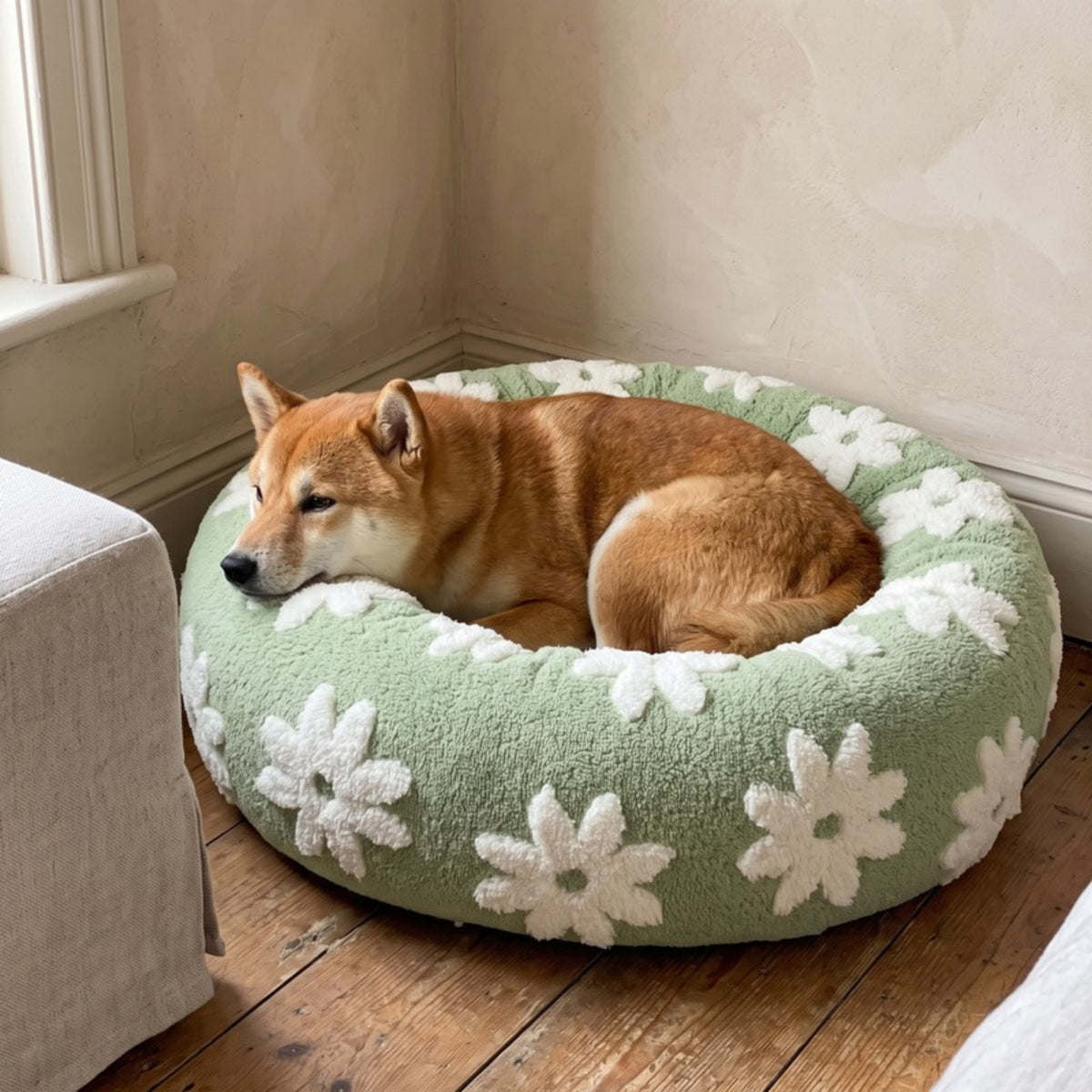 Woofidoo Cloud Donut Dog Bed