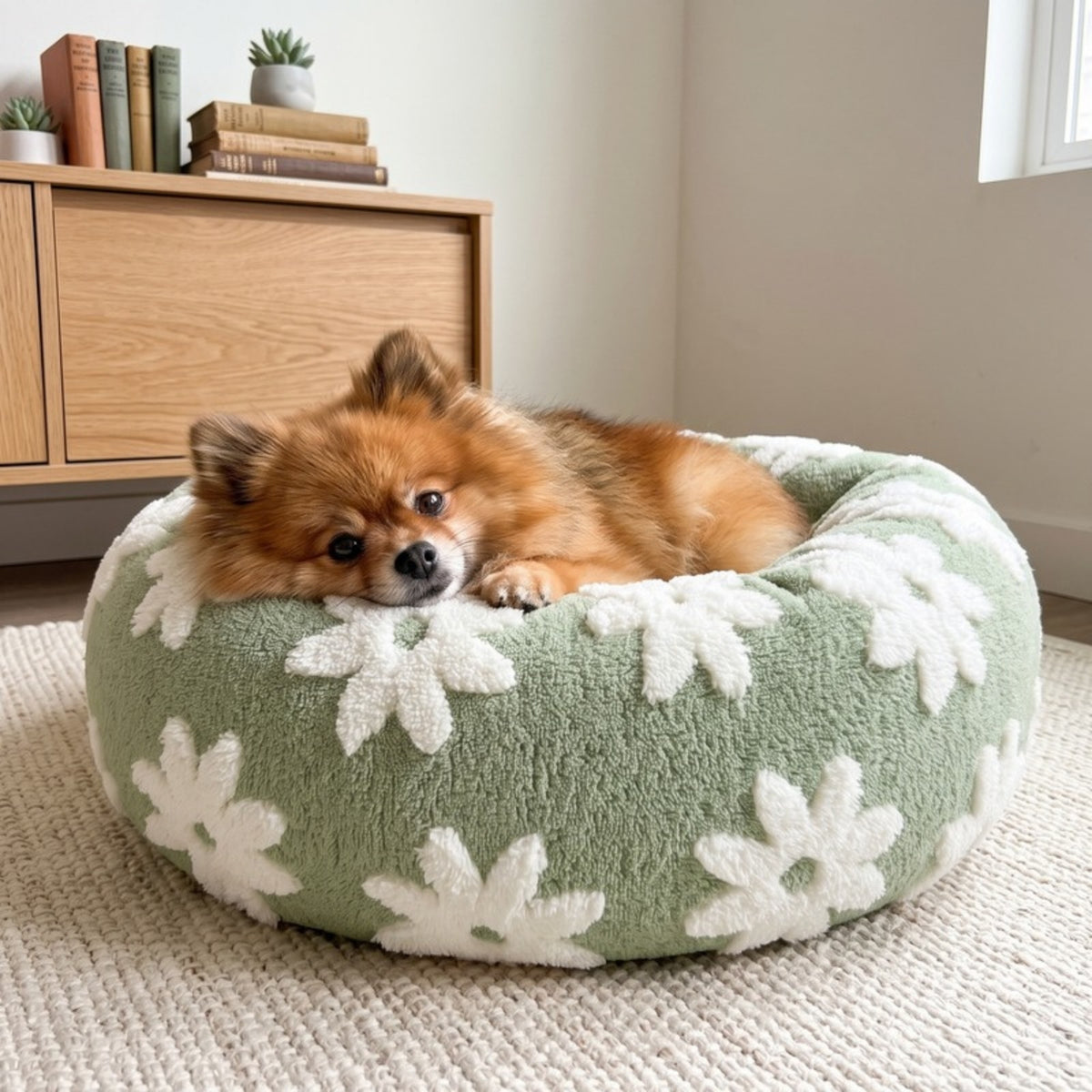 Woofidoo Cloud Donut Dog Bed