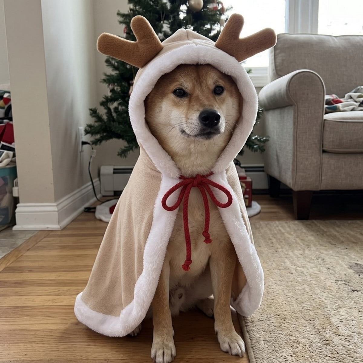 Woofidoo Christmas Pet Cape
