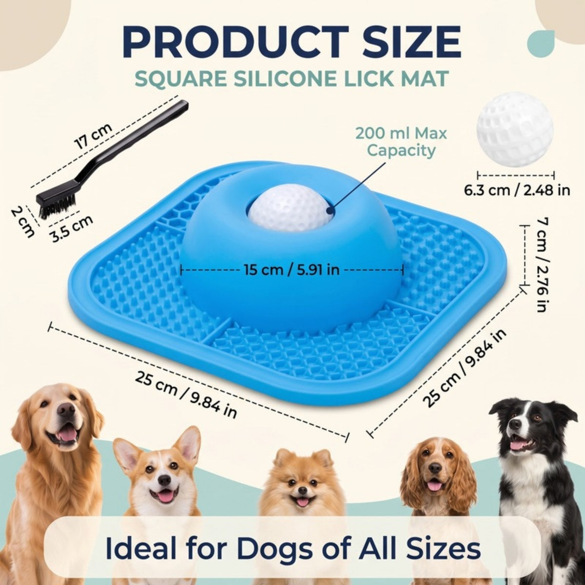Woofidoo Silicone Dog Lick Mat