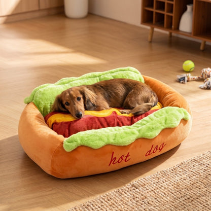 Woofidoo Hot Dog Pet Bed