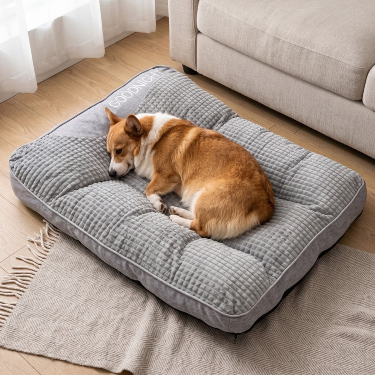 Woofidoo Extra Large Plush Dog Bed