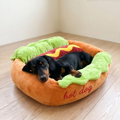 Woofidoo Hot Dog Pet Bed