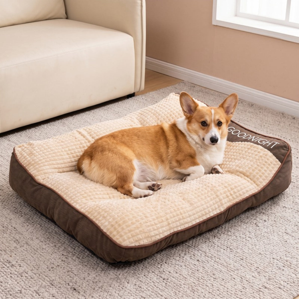 Woofidoo Extra Large Plush Dog Bed