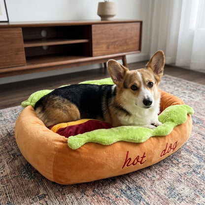 Woofidoo Hot Dog Pet Bed