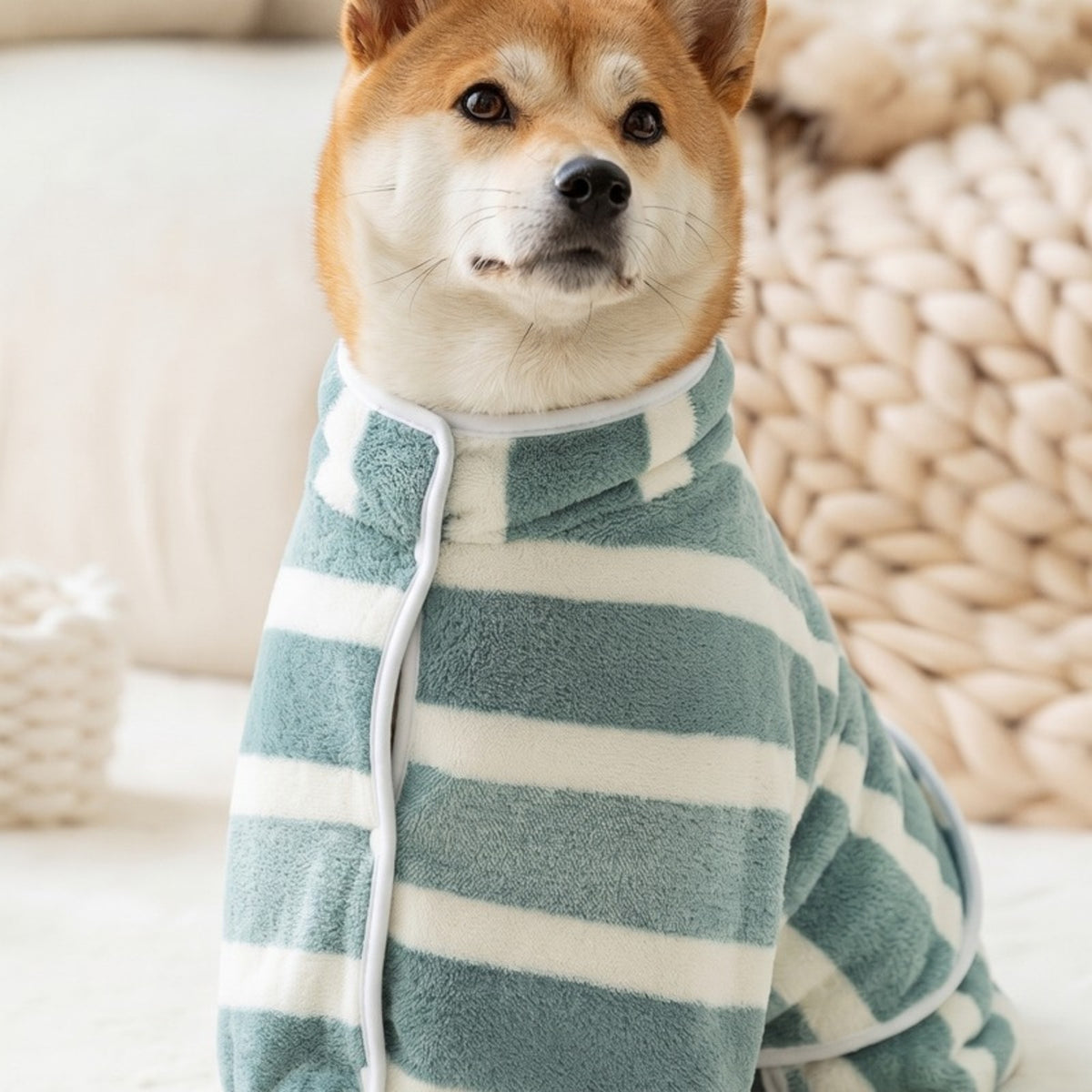 Woofidoo Quick-Dry Dog Bathrobe