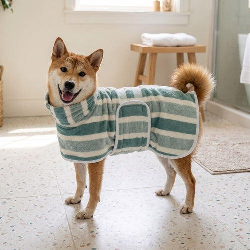 Woofidoo Quick-Dry Dog Bathrobe