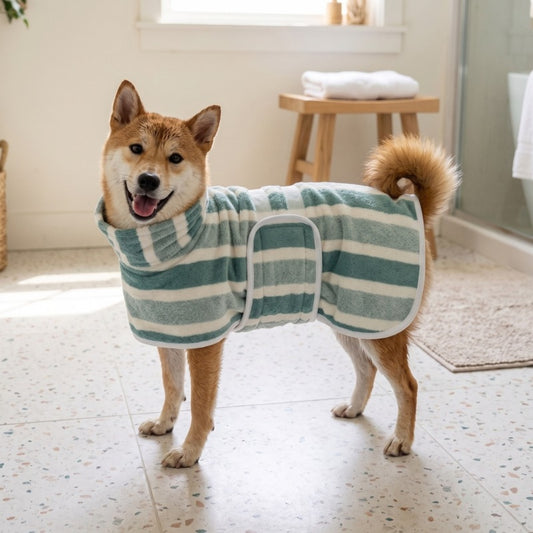 Woofidoo Quick-Dry Dog Bathrobe