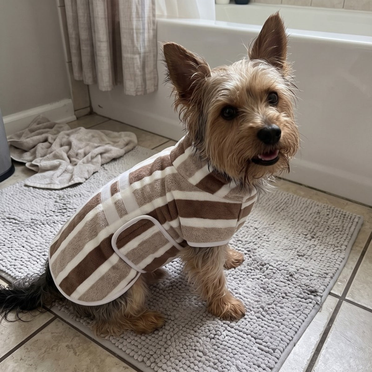 Woofidoo Quick-Dry Dog Bathrobe